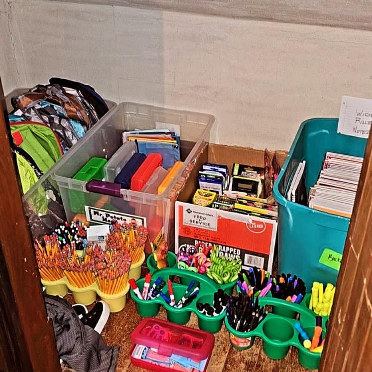 Donation of School Supplies